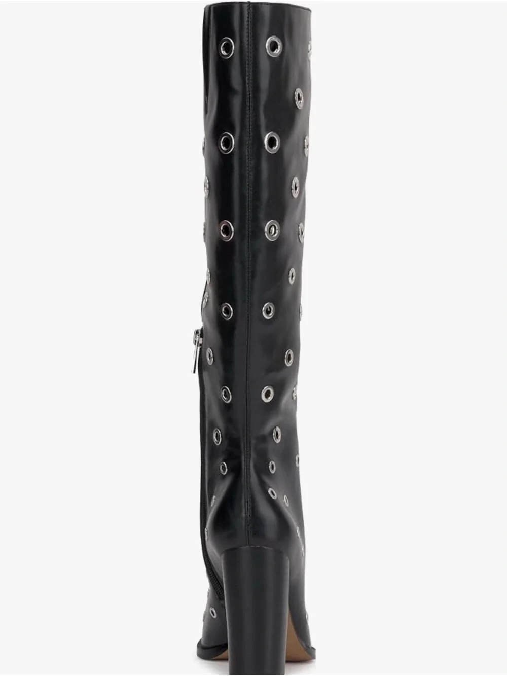 (NWT) Jessica Simpson Black Grommet-Detail Knee-High Women's Boot